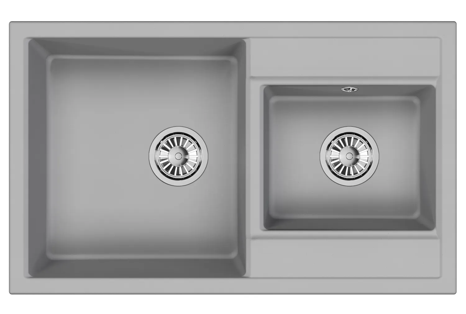 8201, АЛЮМИНИУМ, кухонная мойка, кварц